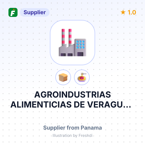 AGROINDUSTRIAS ALIMENTICIAS DE VERAGUAS S.A. – summary card, no photo uploaded yet