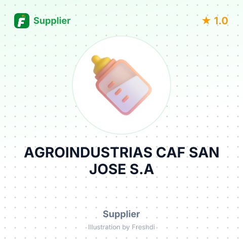 AGROINDUSTRIAS CAF SAN JOSE S.A – summary card, no photo uploaded yet