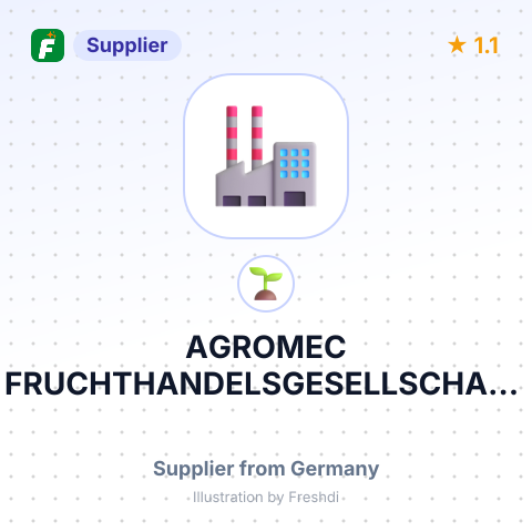 AGROMEC FRUCHTHANDELSGESELLSCHAFT MBH – summary card, no photo uploaded yet