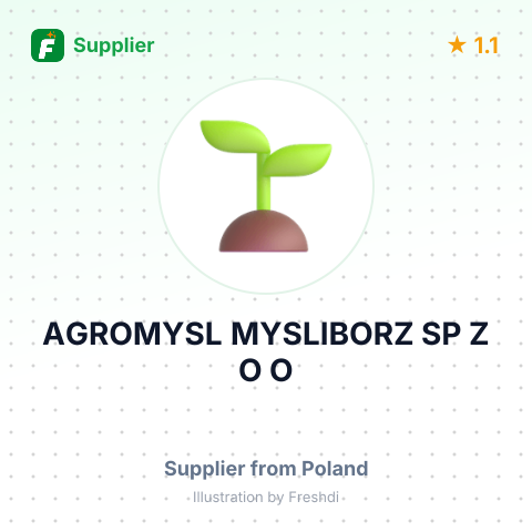 AGROMYSL MYSLIBORZ SP Z O O – summary card, no photo uploaded yet