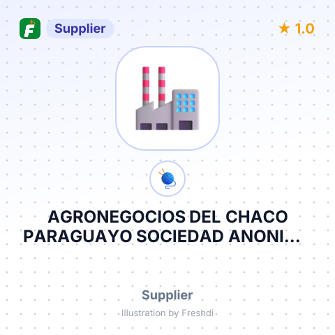 AGRONEGOCIOS DEL CHACO PARAGUAYO SOCIEDAD ANONIMA – summary card, no photo uploaded yet