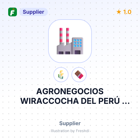 AGRONEGOCIOS WIRACCOCHA DEL PERÚ S.A.C – summary card, no photo uploaded yet