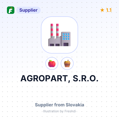 AGROPART, S.R.O. – summary card, no photo uploaded yet