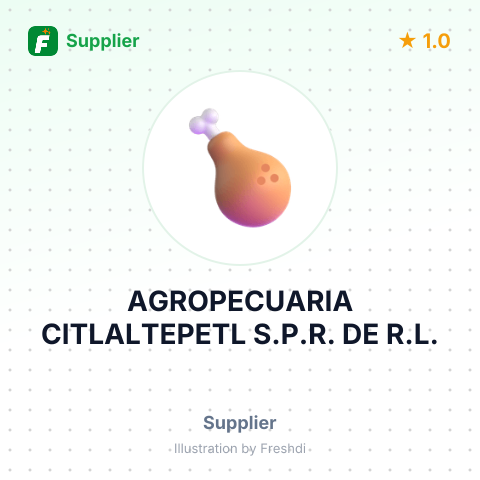 AGROPECUARIA CITLALTEPETL S.P.R. DE R.L. – summary card, no photo uploaded yet