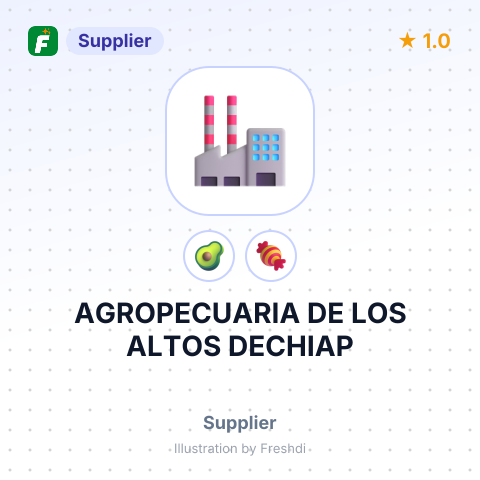 AGROPECUARIA DE LOS ALTOS DECHIAP – summary card, no photo uploaded yet