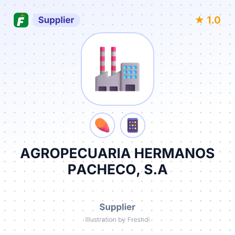 AGROPECUARIA HERMANOS PACHECO, S.A – summary card, no photo uploaded yet