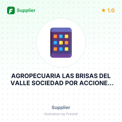 AGROPECUARIA LAS BRISAS DEL VALLE SOCIEDAD POR ACCIONES SIMP – summary card, no photo uploaded yet