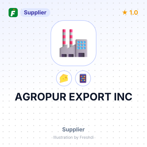 AGROPUR EXPORT INC – summary card, no photo uploaded yet