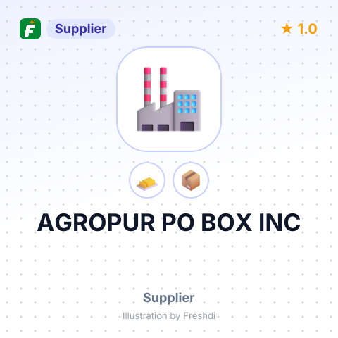 AGROPUR PO BOX INC – summary card, no photo uploaded yet