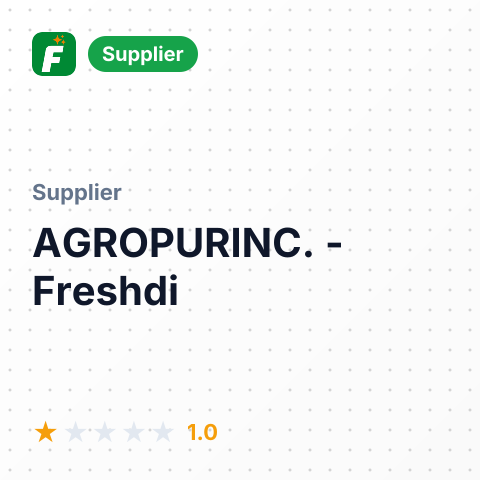 AGROPURINC. – summary card, no photo uploaded yet