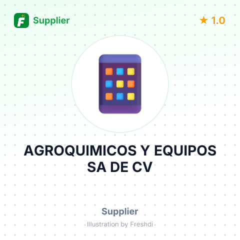AGROQUIMICOS Y EQUIPOS SA DE CV – summary card, no photo uploaded yet