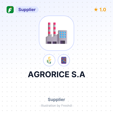 AGRORICE S.A – summary card, no photo uploaded yet