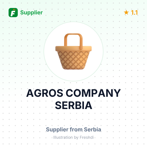 AGROS COMPANY SERBIA – summary card, no photo uploaded yet
