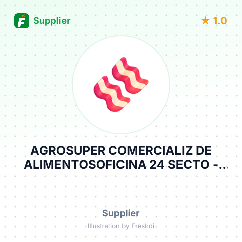 AGROSUPER COMERCIALIZ DE ALIMENTOSOFICINA 24 SECTO – summary card, no photo uploaded yet
