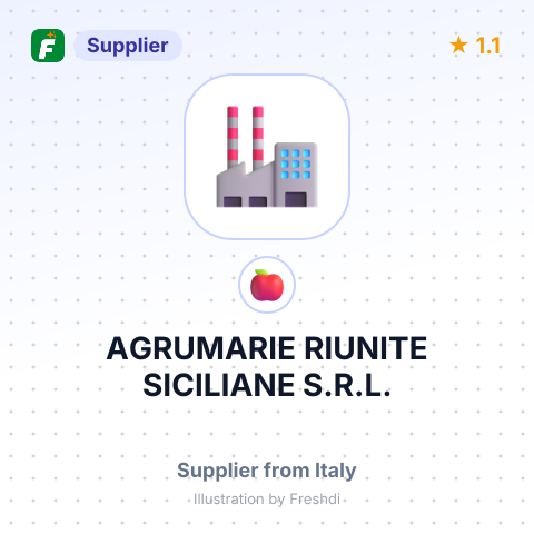 AGRUMARIE RIUNITE SICILIANE S.R.L. – summary card, no photo uploaded yet