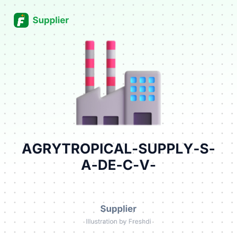 AGRYTROPICAL SUPPLY S.A. DE C.V. – summary card, no photo uploaded yet
