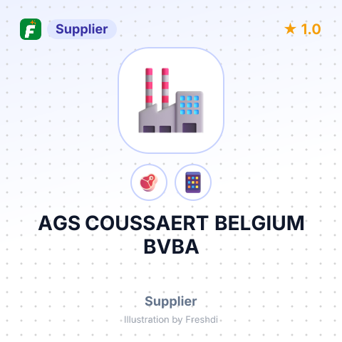 AGS COUSSAERT BELGIUM BVBA – summary card, no photo uploaded yet