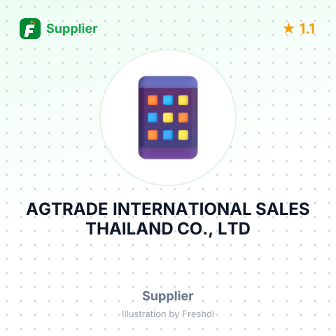 AGTRADE INTERNATIONAL SALES THAILAND CO., LTD – summary card, no photo uploaded yet