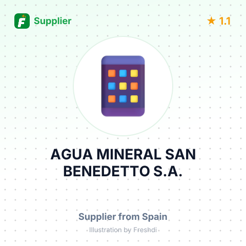 AGUA MINERAL SAN BENEDETTO S.A. – summary card, no photo uploaded yet