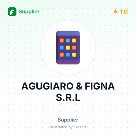 AGUGIARO & FIGNA S.R.L – summary card, no photo uploaded yet