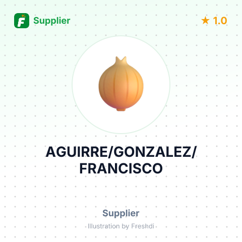 AGUIRRE/GONZALEZ/FRANCISCO – summary card, no photo uploaded yet
