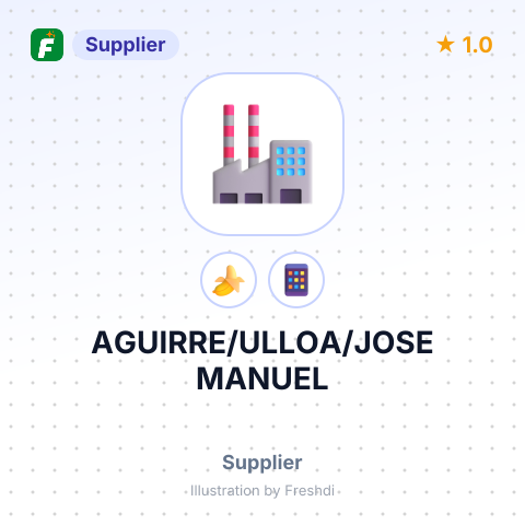 AGUIRRE/ULLOA/JOSE MANUEL – summary card, no photo uploaded yet