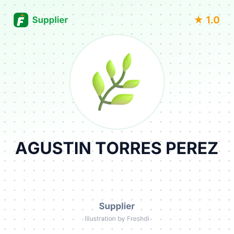 AGUSTIN TORRES PEREZ – summary card, no photo uploaded yet