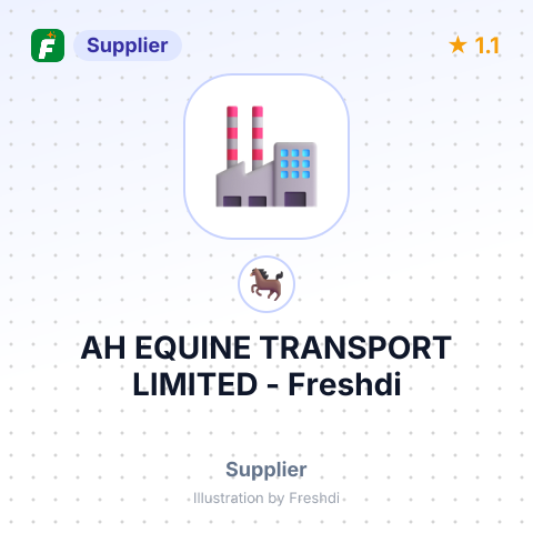AH EQUINE TRANSPORT LIMITED – summary card, no photo uploaded yet