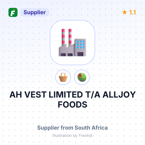 AH VEST LIMITED T/A ALLJOY FOODS – summary card, no photo uploaded yet