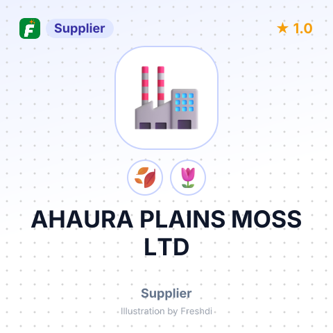 AHAURA PLAINS MOSS LTD – summary card, no photo uploaded yet