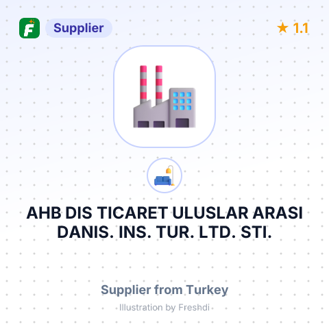 AHB DIS TICARET ULUSLAR ARASI DANIS. INS. TUR. LTD. STI. – summary card, no photo uploaded yet