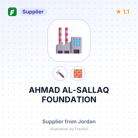 AHMAD AL-SALLAQ FOUNDATION – summary card, no photo uploaded yet
