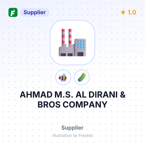 AHMAD M.S. AL DIRANI & BROS COMPANY – summary card, no photo uploaded yet