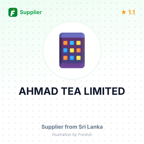 AHMAD TEA LIMITED – summary card, no photo uploaded yet