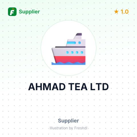 AHMAD TEA LTD – summary card, no photo uploaded yet