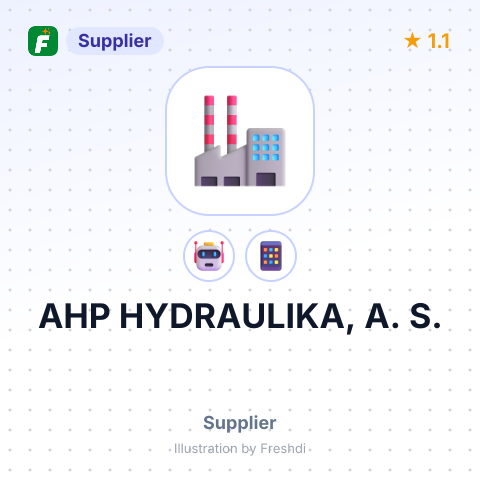 AHP HYDRAULIKA, A. S. – summary card, no photo uploaded yet
