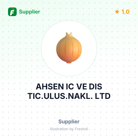 AHSEN IC VE DIS TIC.ULUS.NAKL. LTD – summary card, no photo uploaded yet