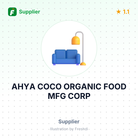AHYA COCO ORGANIC FOOD MFG CORP – summary card, no photo uploaded yet