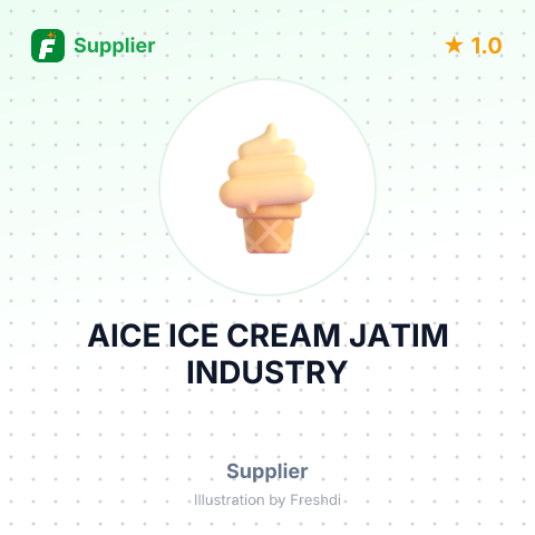 AICE ICE CREAM JATIM INDUSTRY – summary card, no photo uploaded yet