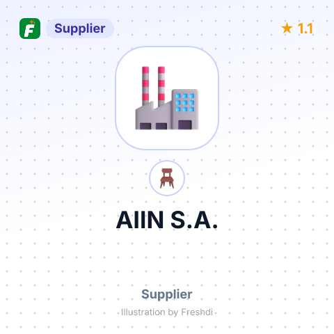 AIIN S.A. – summary card, no photo uploaded yet