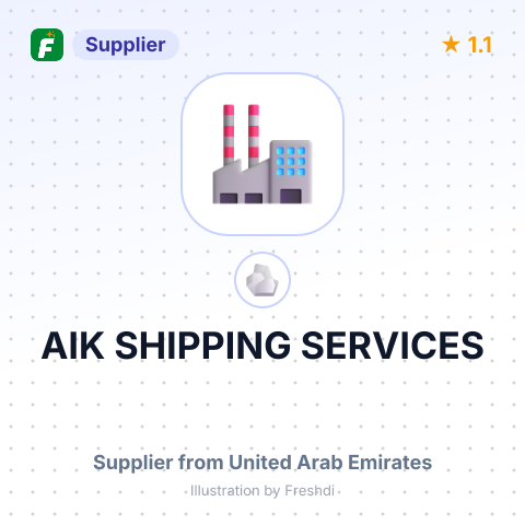 AIK SHIPPING SERVICES – summary card, no photo uploaded yet