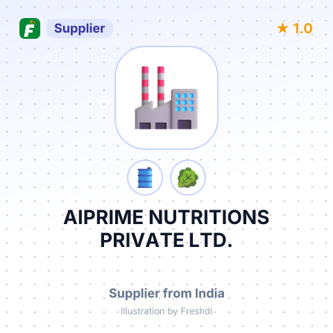 AIPRIME NUTRITIONS PRIVATE LTD. – summary card, no photo uploaded yet