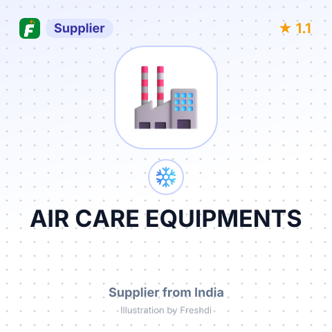AIR CARE EQUIPMENTS – summary card, no photo uploaded yet