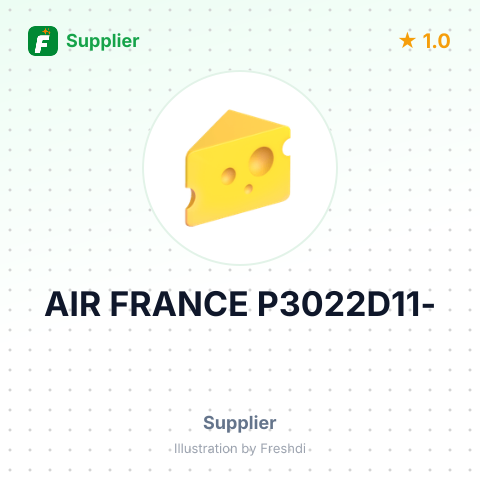 AIR FRANCE P3022D11- – summary card, no photo uploaded yet