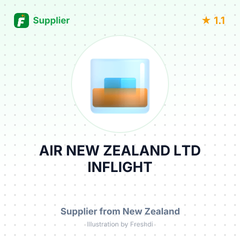 AIR NEW ZEALAND LTD INFLIGHT – summary card, no photo uploaded yet