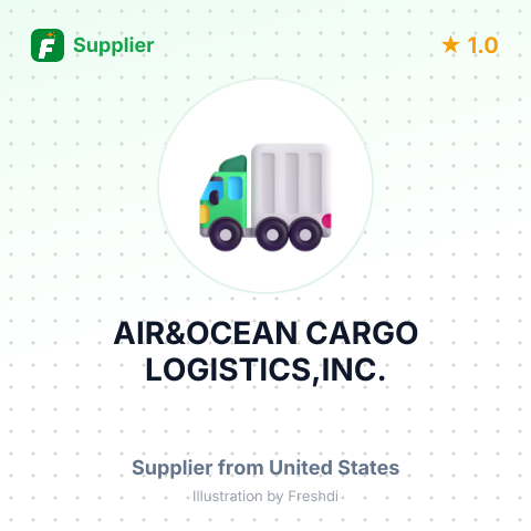 AIR&OCEAN CARGO LOGISTICS,INC. – summary card, no photo uploaded yet