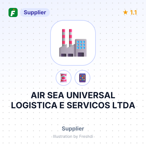 AIR SEA UNIVERSAL LOGISTICA E SERVICOS LTDA – summary card, no photo uploaded yet