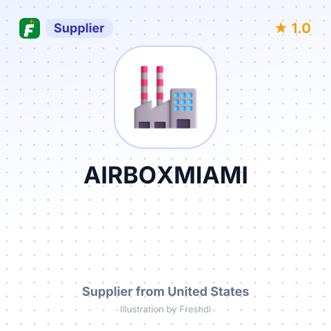 AIRBOXMIAMI – summary card, no photo uploaded yet