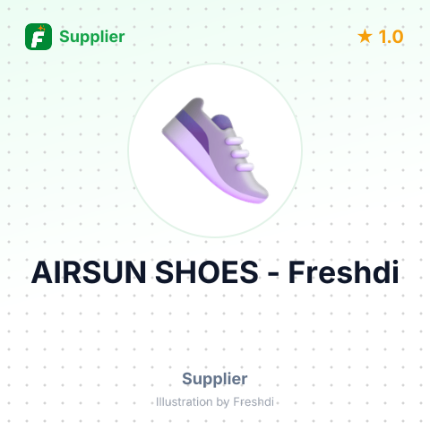 AIRSUN SHOES – summary card, no photo uploaded yet