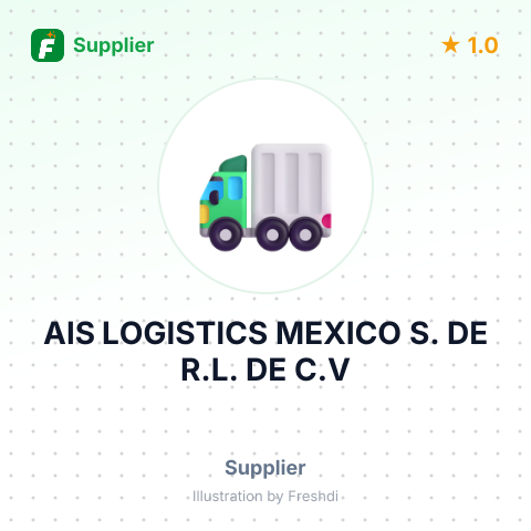 AIS LOGISTICS MEXICO S. DE R.L. DE C.V – summary card, no photo uploaded yet